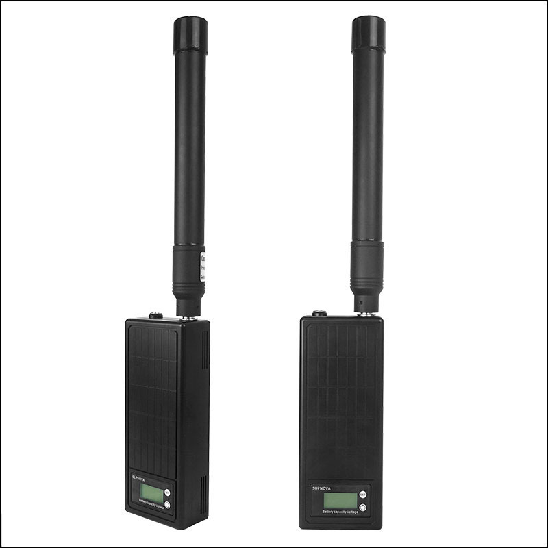 Brouilleur anti-drone portable à une antenne