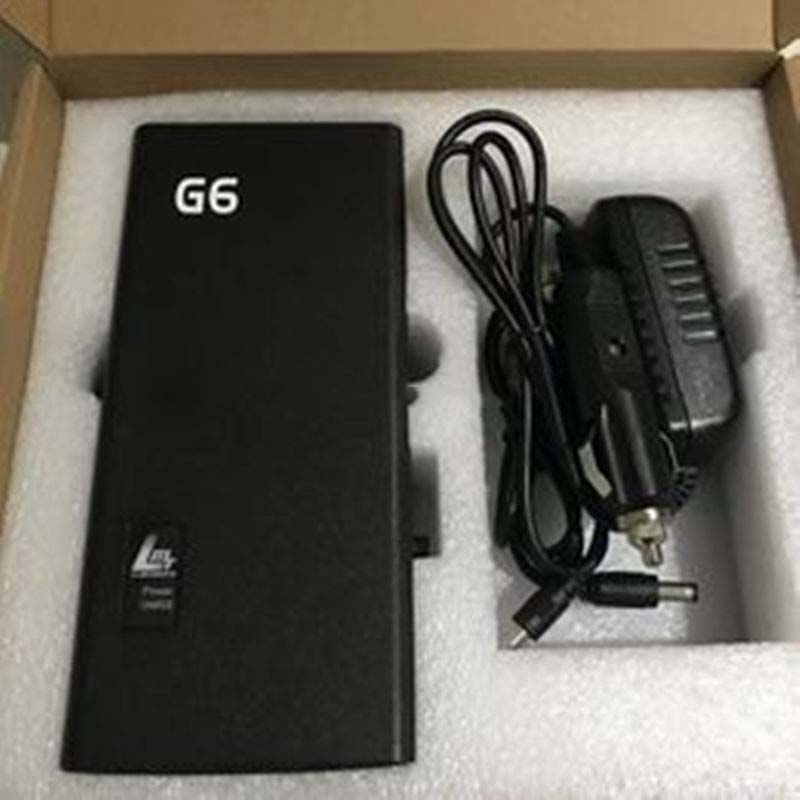 Brouilleur GPS GSM portable G6 au design power bank avec antennes intégrées