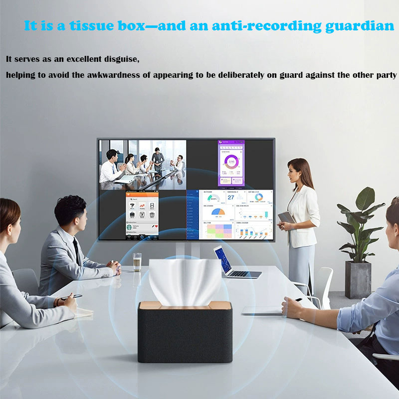 Covert voice recorder jammer