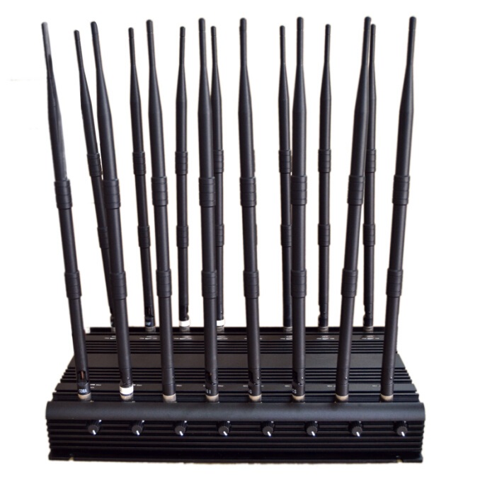 16 Antennas Powerful Mobile phone blocking equipment