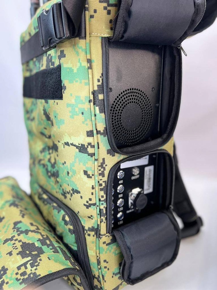 HPD-8 portable backpack drone signal jammer with integrated cooling system
