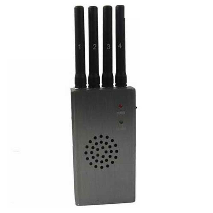 Portable 4 Antennas GSM Jammers