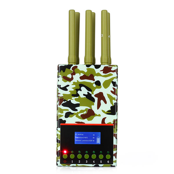Cellphone jammer with LCD Screen