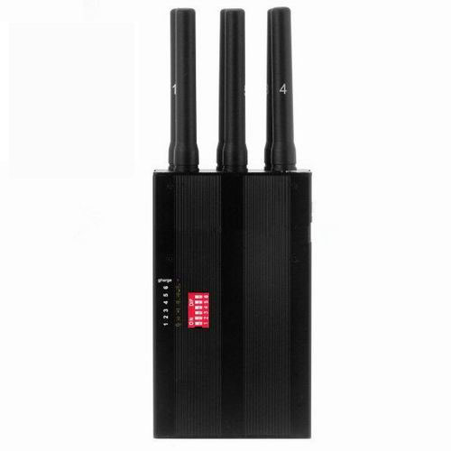 Portable 6 Bands Car Key Jammer