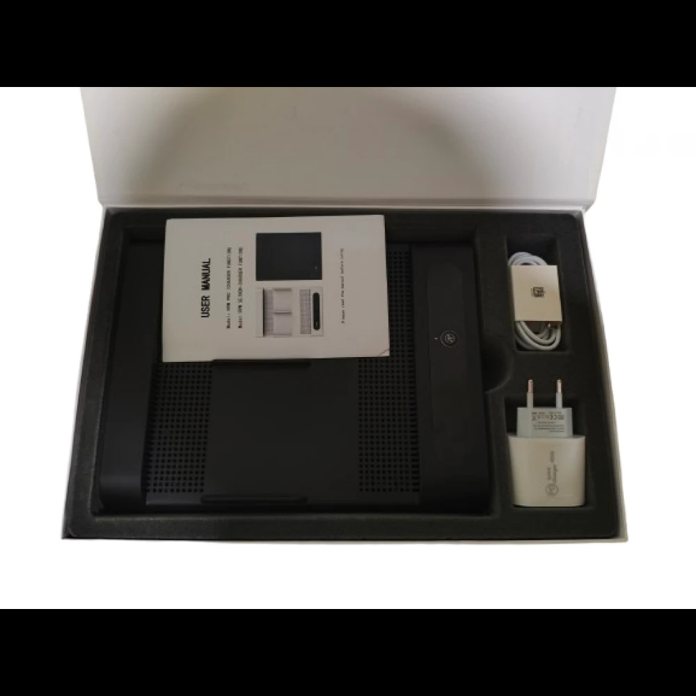 Ultrasonic jammer phone stand with accessories