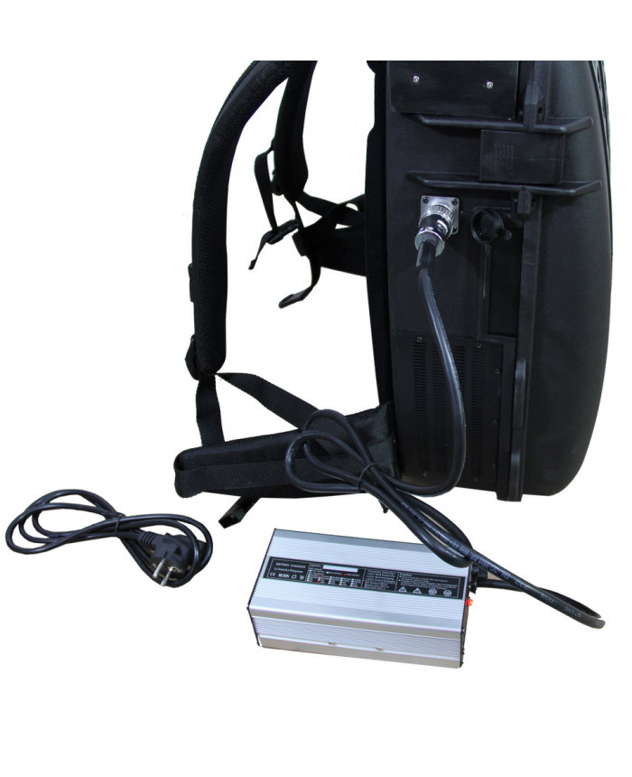 drone jamming device battery and backpack system