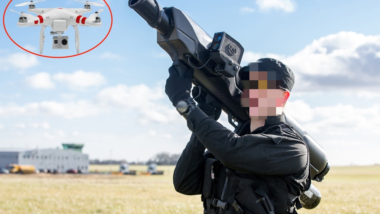Drone signal jammers Gun